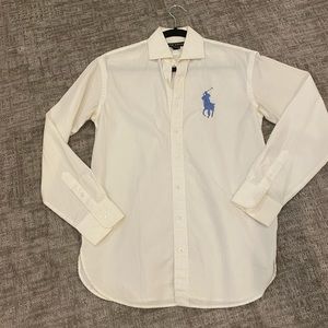 Ralph Lauren Big Pony Button Down Blouse Size 2